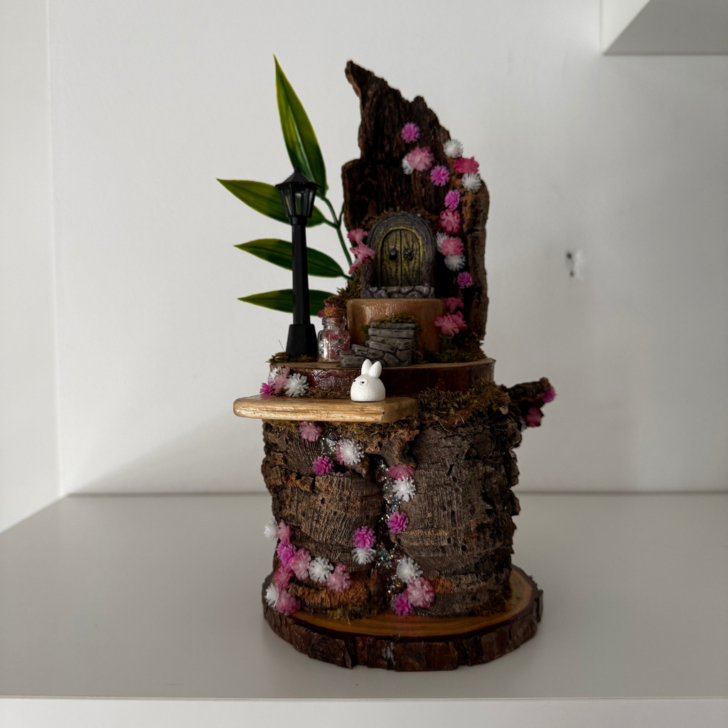 Enchanted Fairy Forest Décor Pack Pink - Jumping Spider Setup