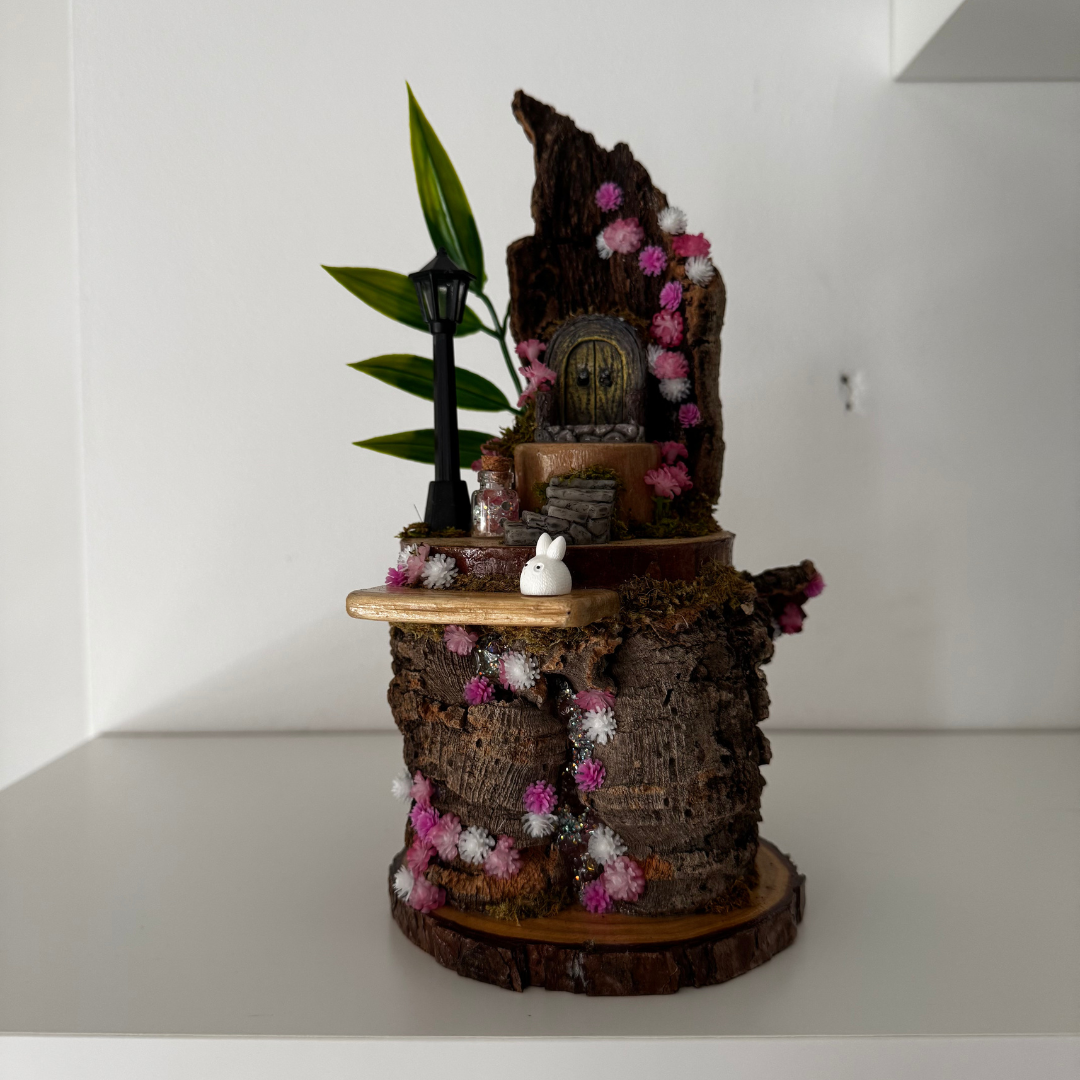 Enchanted Fairy Forest Décor Pack Pink - Jumping Spider Setup