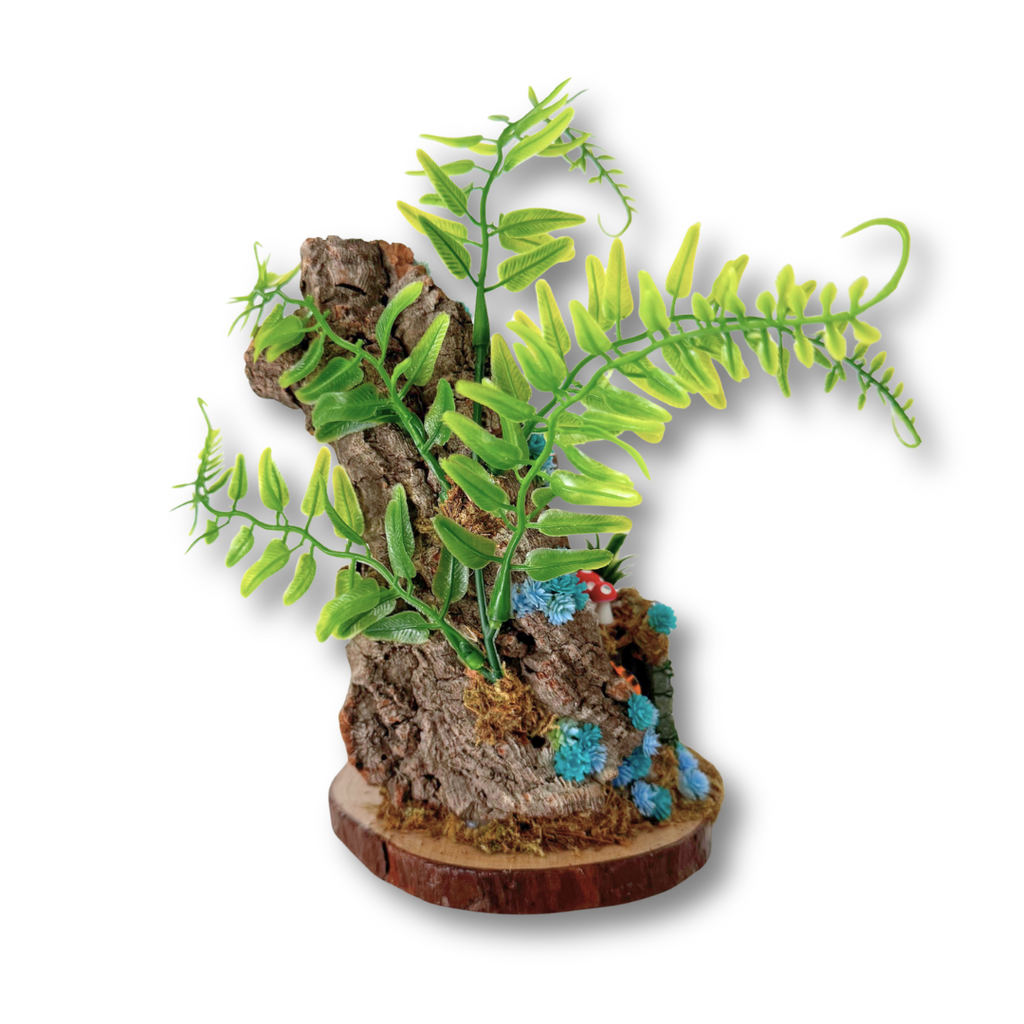 Enchanted Woodland Décor Pack Blue - Jumping Spider Setup