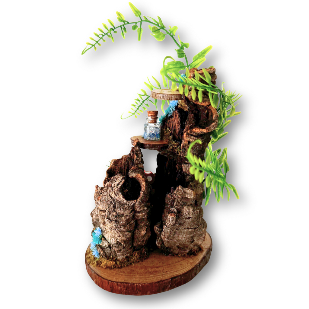 Enchanted Woodland Décor Pack Blue - Jumping Spider Setup