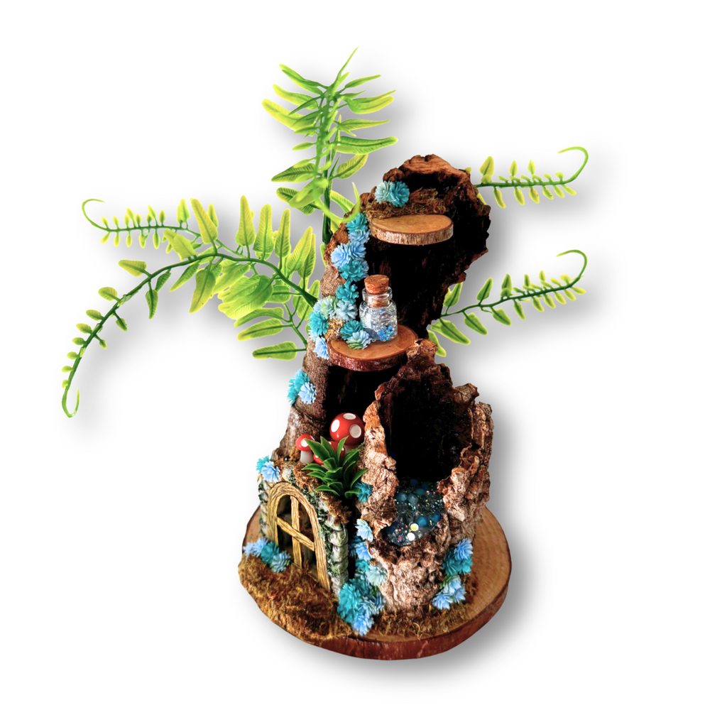 Enchanted Woodland Décor Pack Blue - Jumping Spider Setup