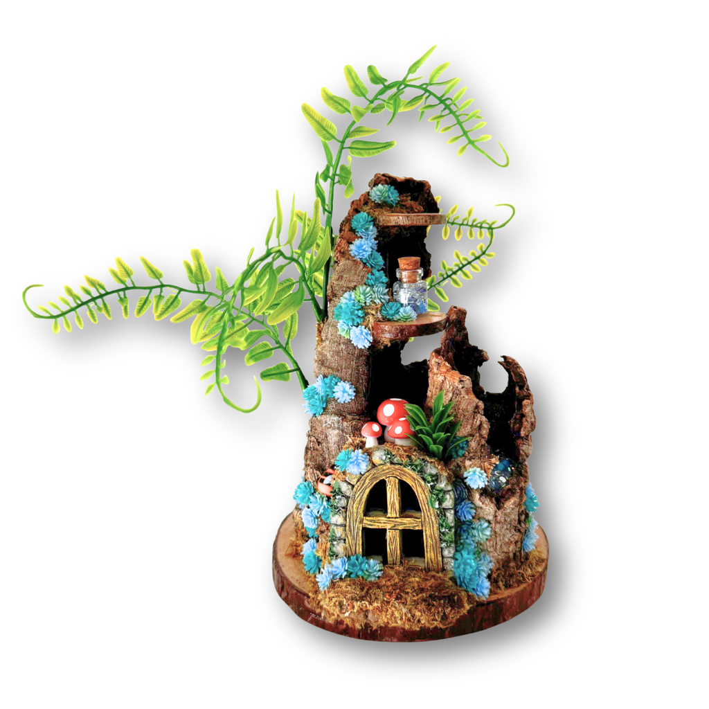 Enchanted Woodland Décor Pack Blue - Jumping Spider Setup