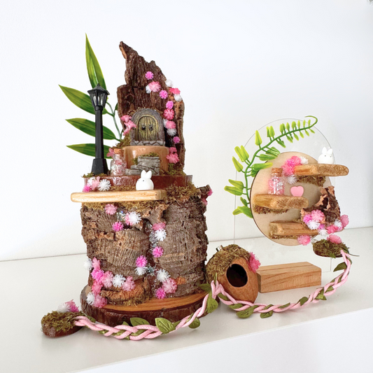 Enchanted Fairy Forest Décor Pack Pink - Jumping Spider Setup