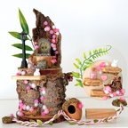 Enchanted Fairy Forest Décor Pack Pink - Jumping Spider Setup