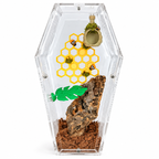 🐝 Bumblebee Enrichment Decor Set – Magnetic 3D Printed Habitat Decor