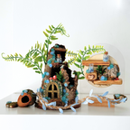 Enchanted Woodland Décor Pack Blue - Jumping Spider Setup