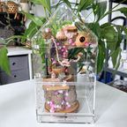 Enchanted Fairy Forest Décor Pack Pink - Jumping Spider Setup