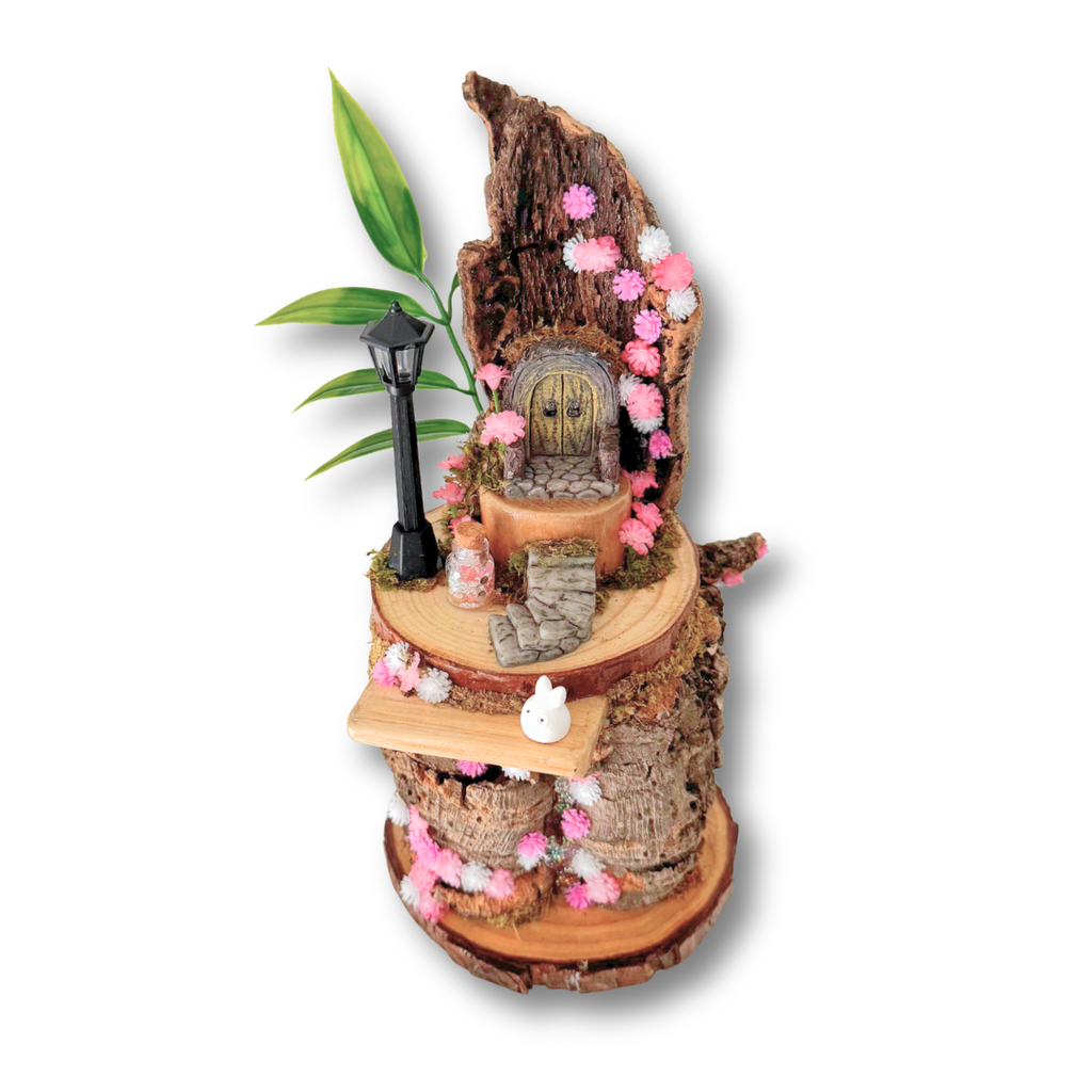 Enchanted Fairy Forest Décor Pack Pink - Jumping Spider Setup