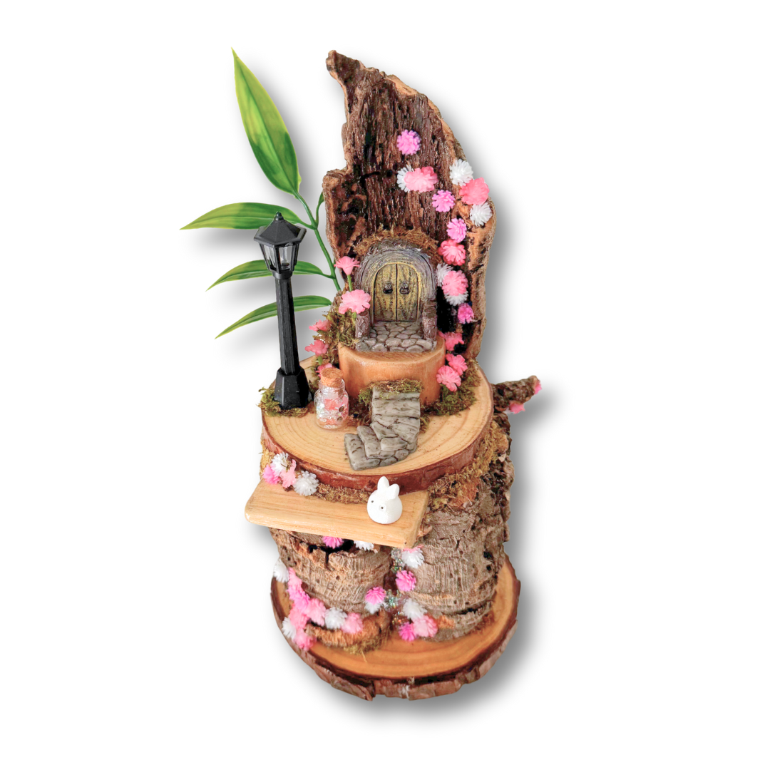 Enchanted Fairy Forest Décor Pack Pink - Jumping Spider Setup