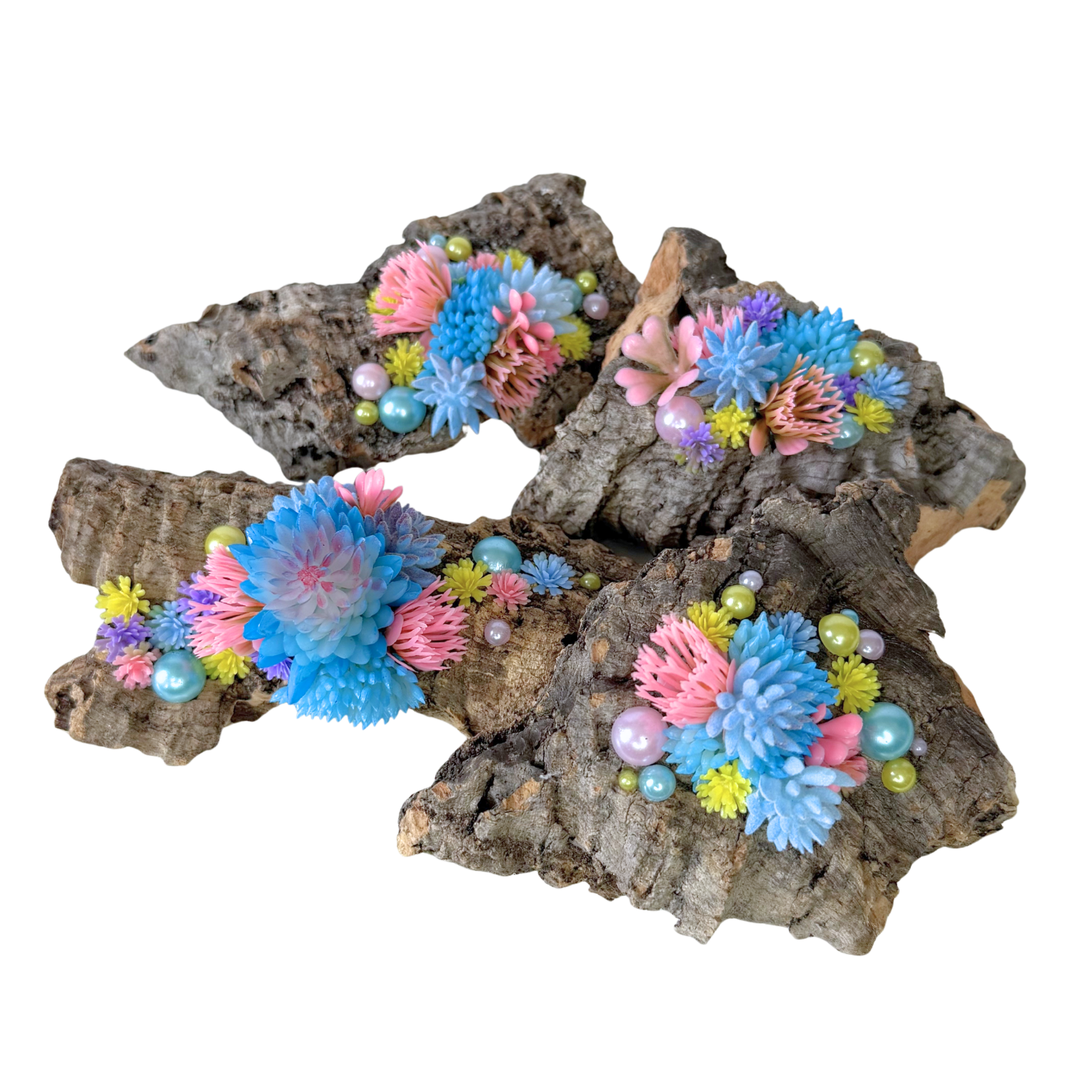 Candyfloss Cottage – Pastel Spider Enclosure Decor Set