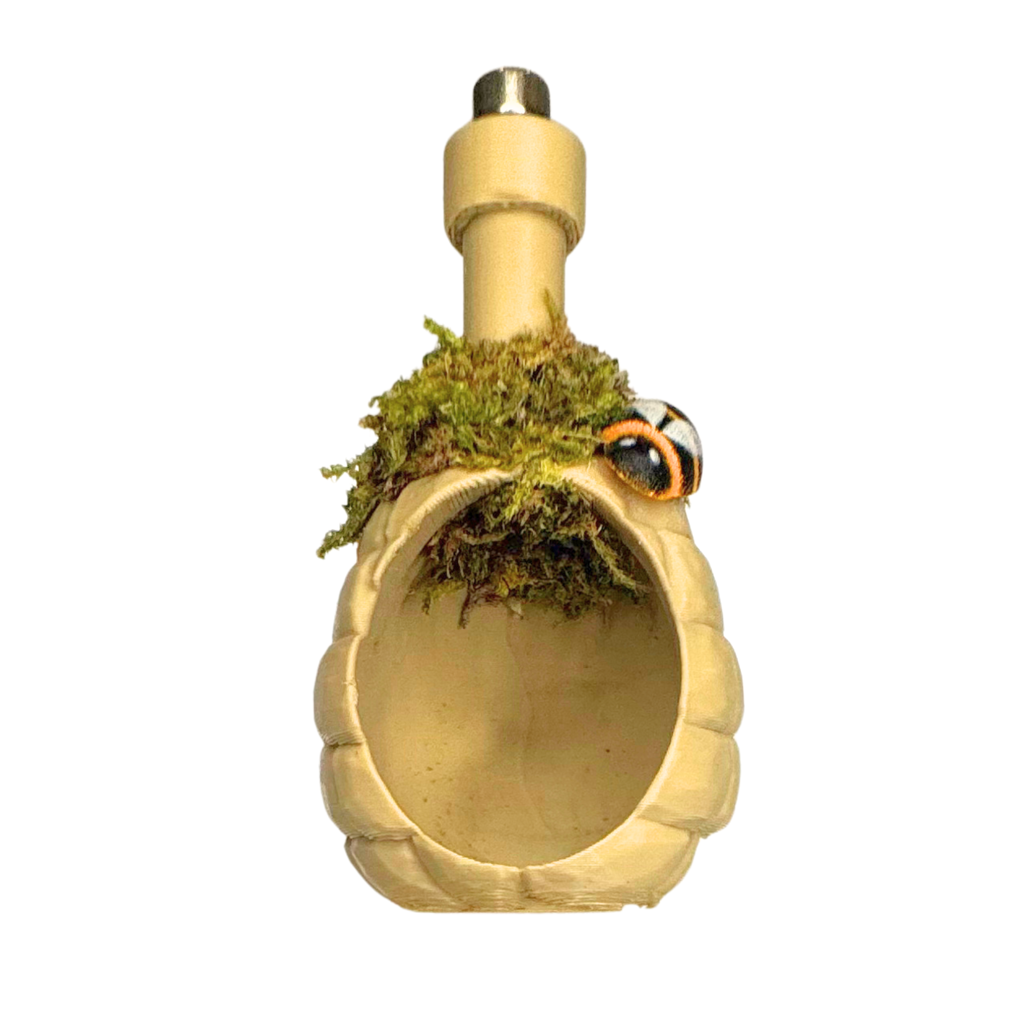 🐝 Bumblebee Enrichment Decor Set – Magnetic 3D Printed Habitat Decor