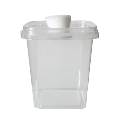 Foam Vented Culture Tubs front foam view