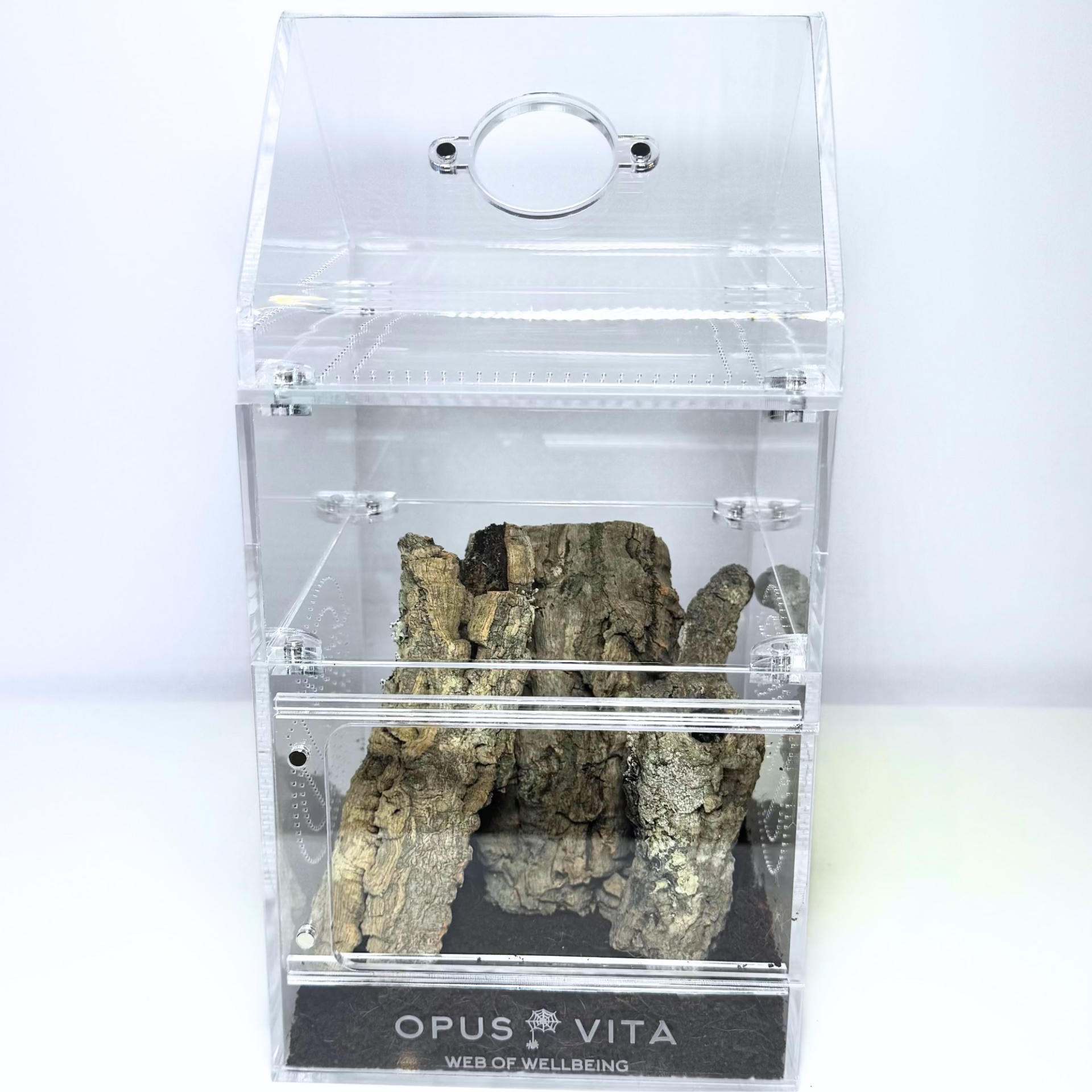 Jumping Spider Enclosure - The Domus v2.0 - Premium Arboreal Habitat