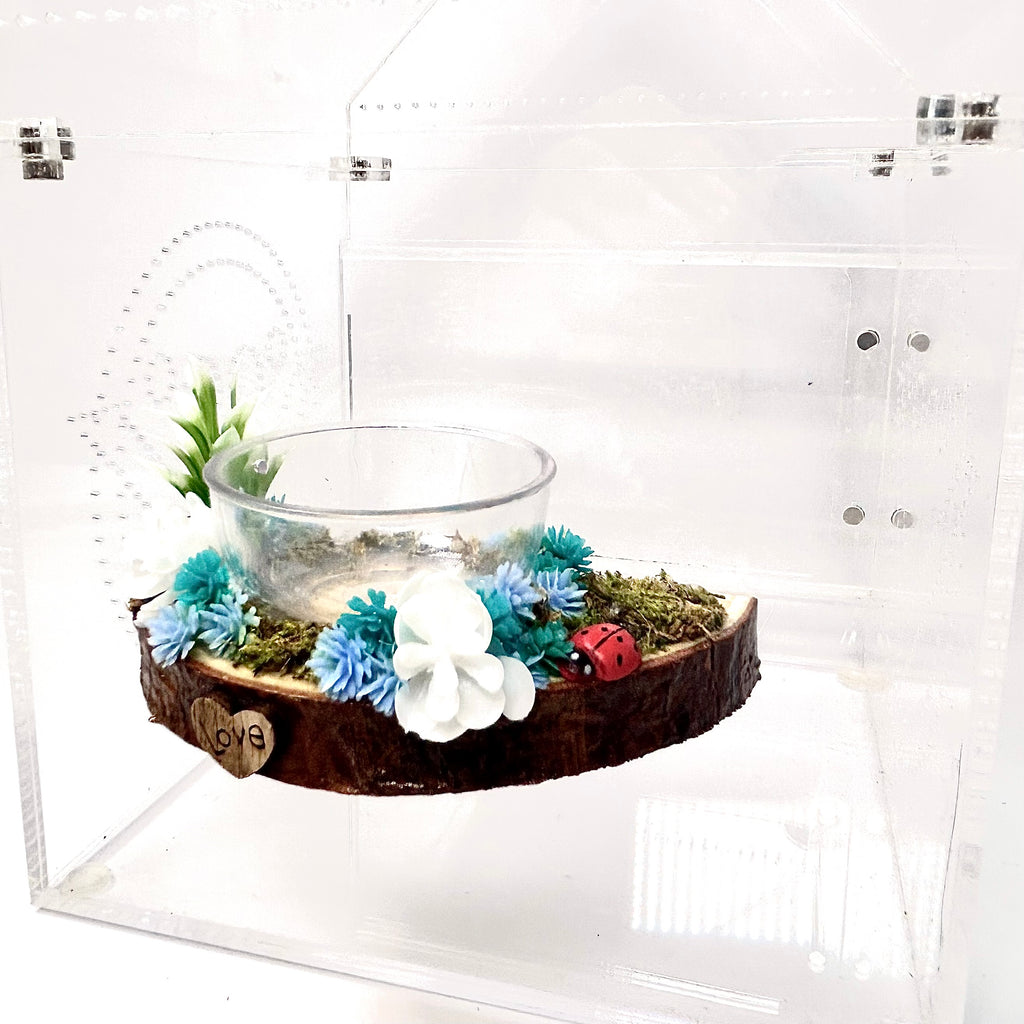 Blossom Bowl Ledge – Practical, Pretty, and Perfect for Feeding Time!