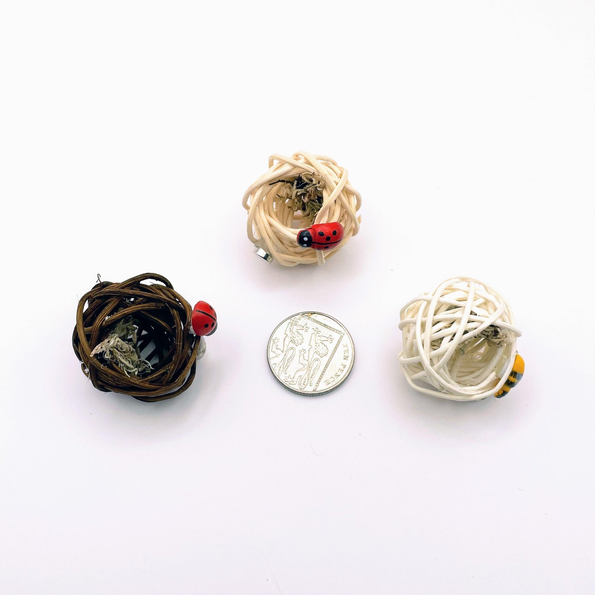 Wicker Hides - Jumping Spider - for Jumping Spiders - Opus Vita