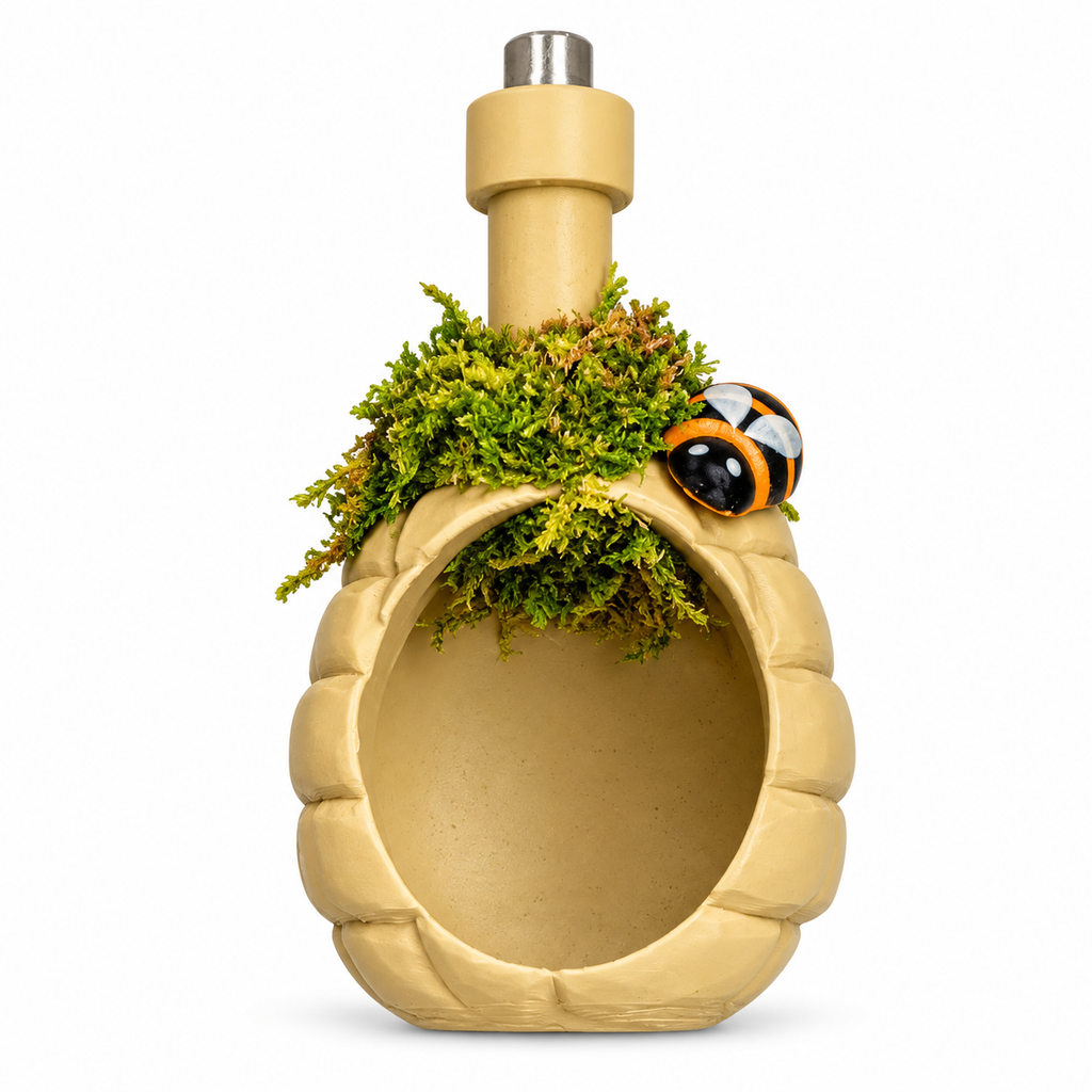 🐝 Bumblebee Enrichment Decor Set – Magnetic 3D Printed Habitat Decor
