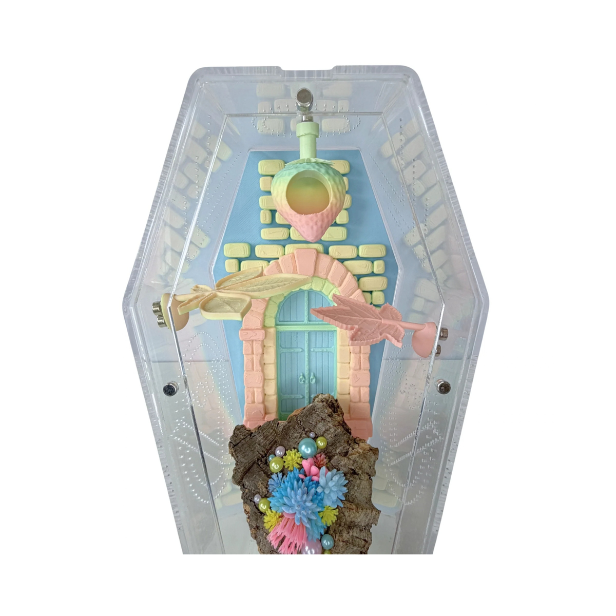 Candyfloss Cottage – Pastel Spider Enclosure Decor Set