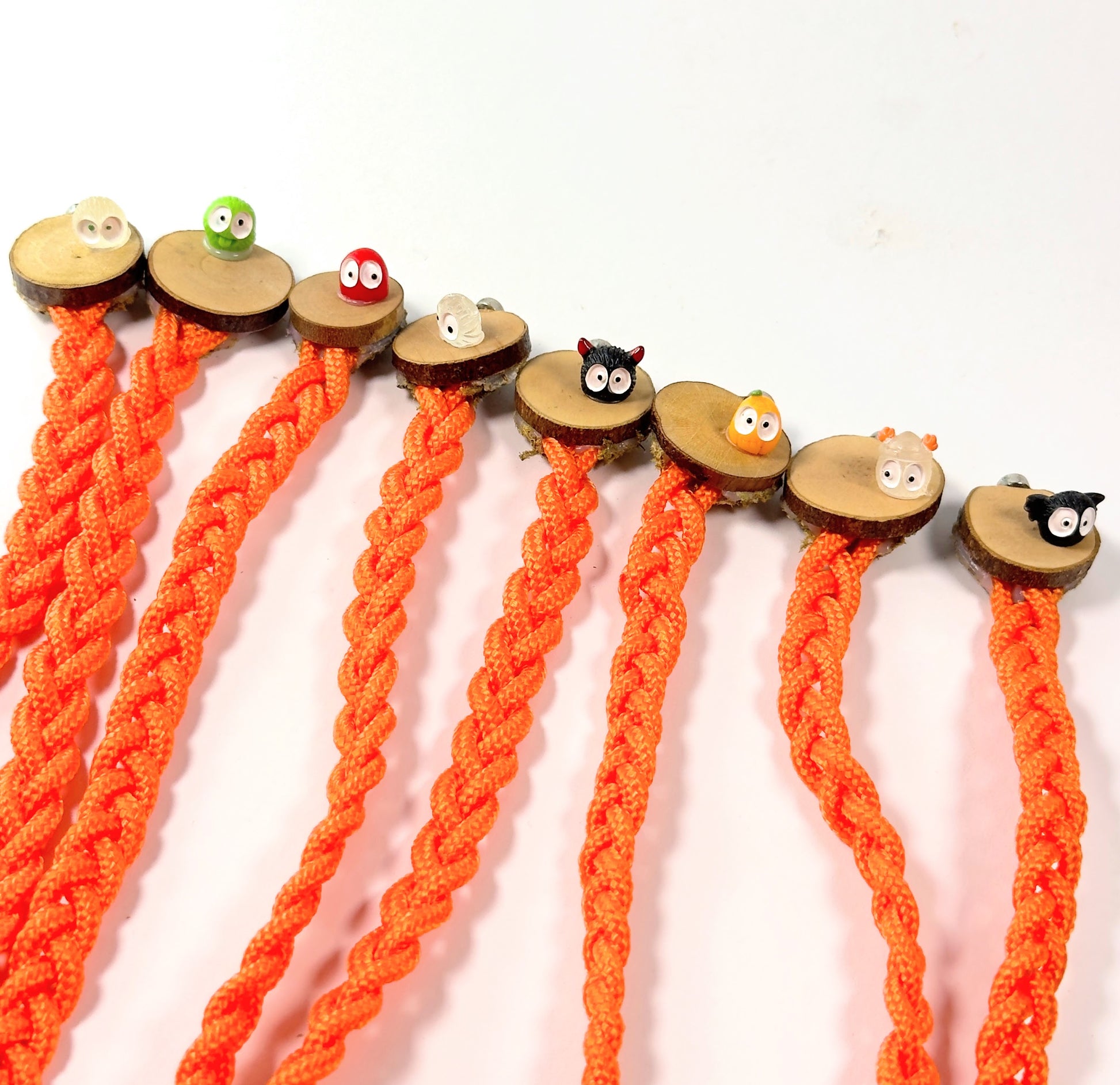 Halloween - Ghoulish Rope Bridge - Orange - Glow in the dark! - Jumping Spider Setup - Opus Vita