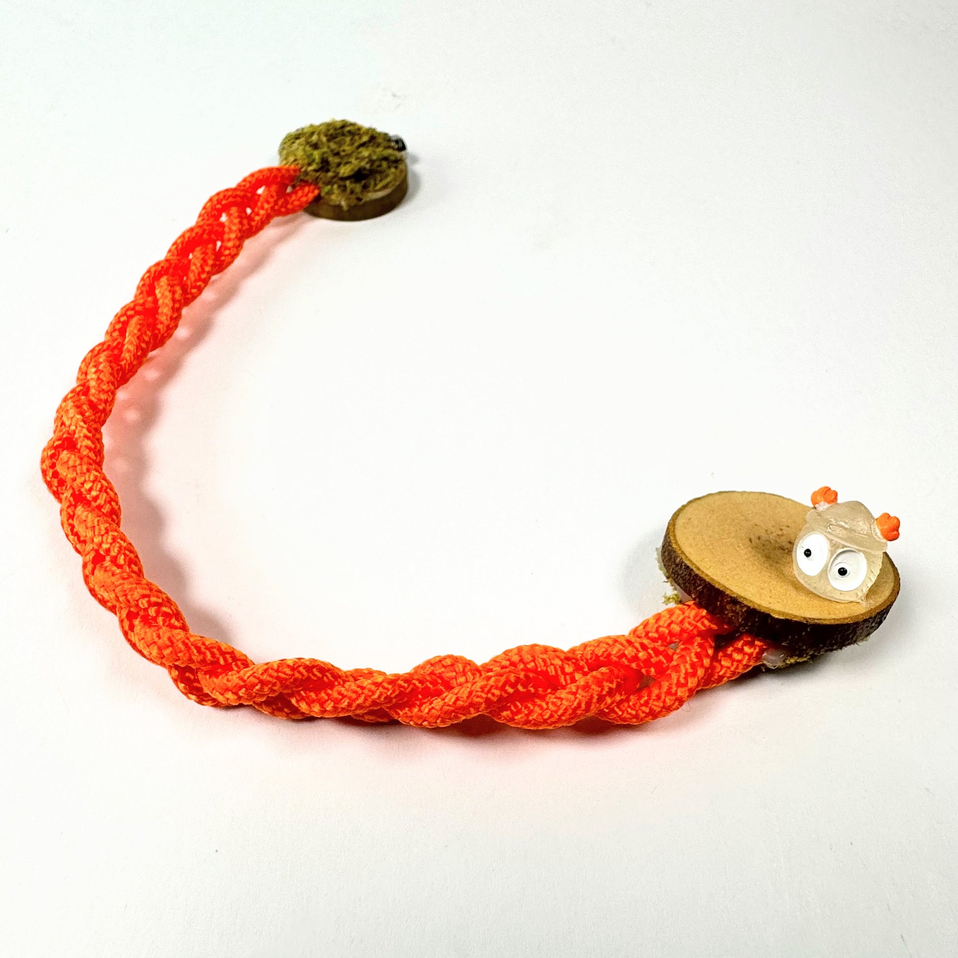 Halloween - Ghoulish Rope Bridge - Orange - Glow in the dark! - Jumping Spider Setup - Opus Vita