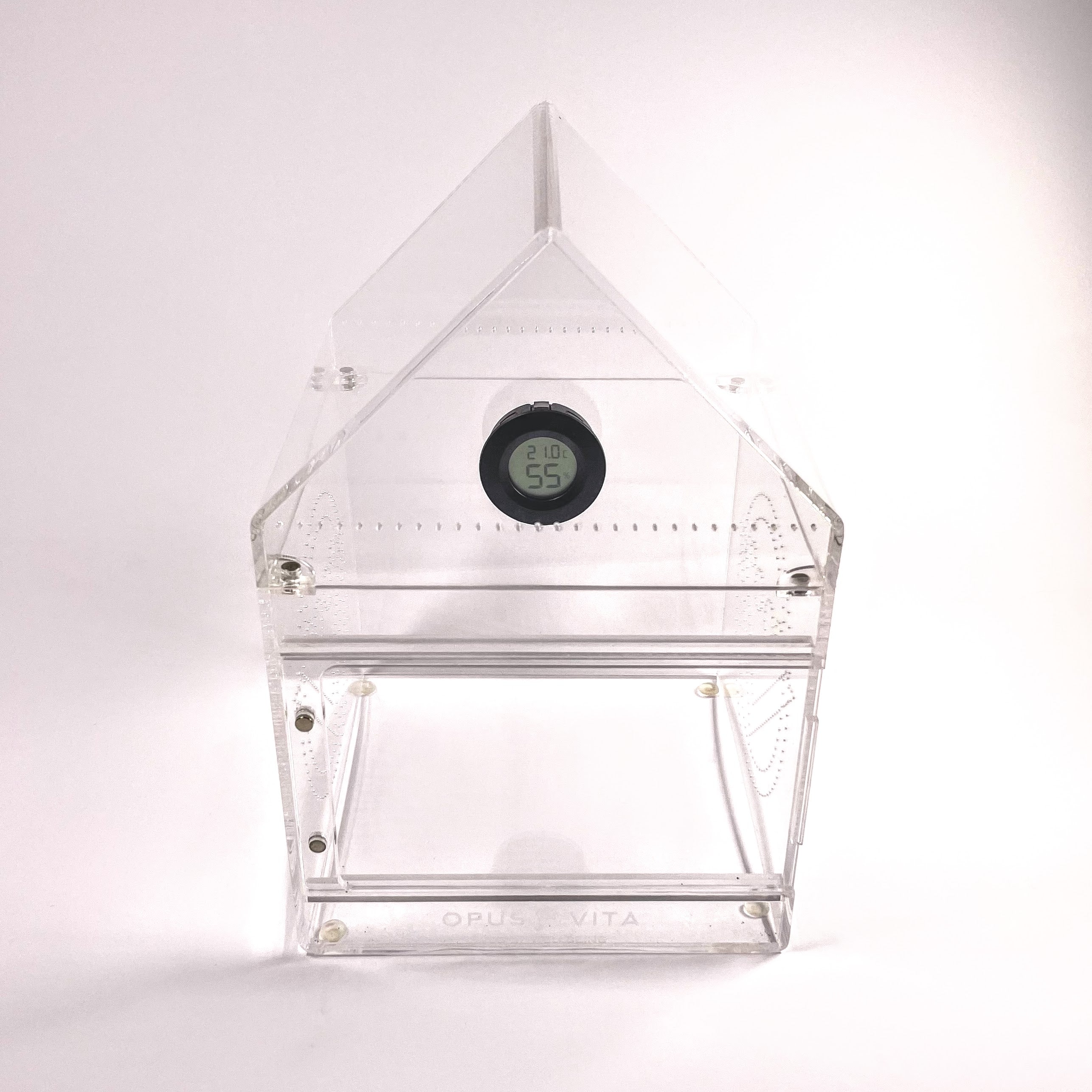 Hygrometer Thermometer Digital LCD Monitor - Jumping Spider Setup - Opus Vita