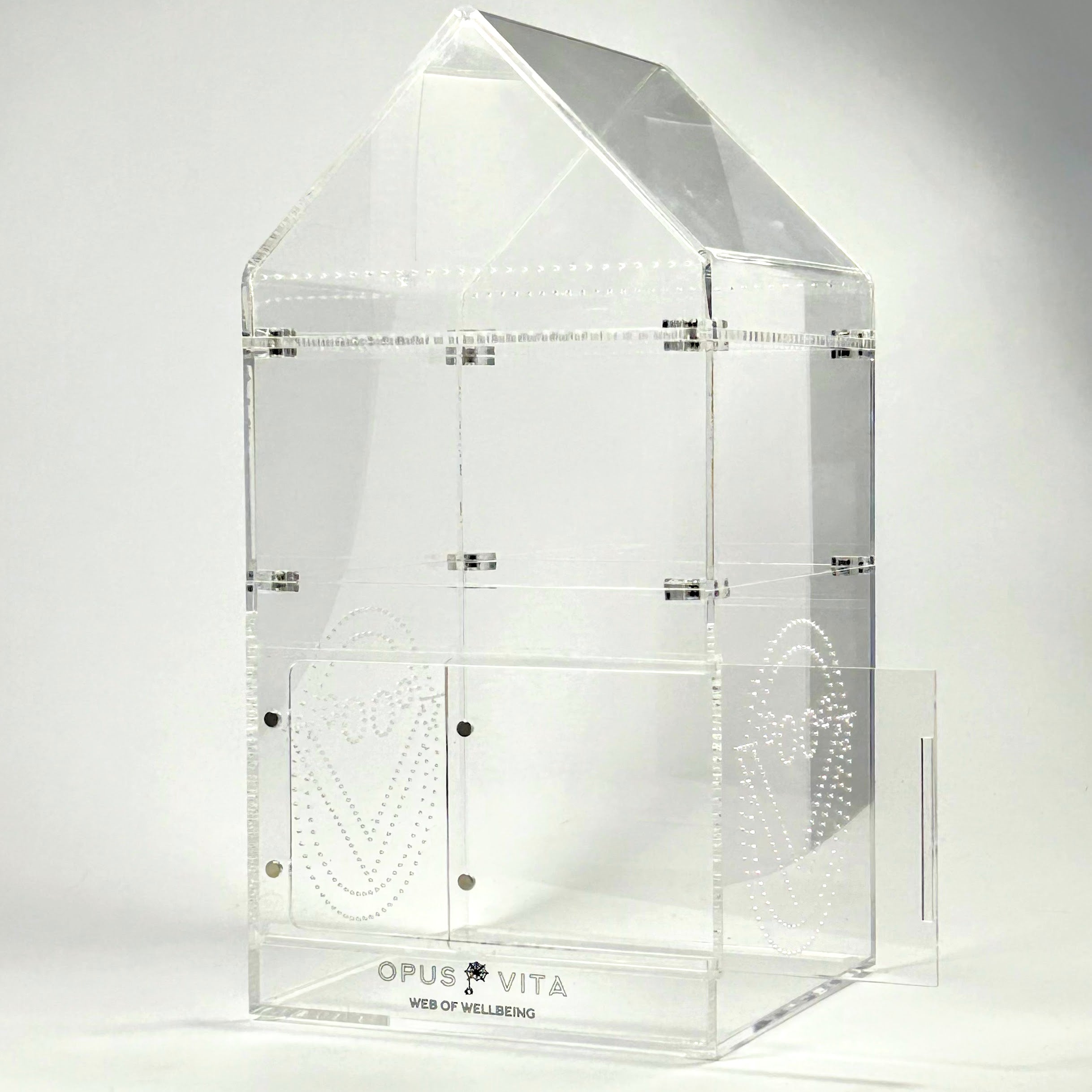 Jumping Spider Enclosure - Domus - 4 in 1 - Premium Arboreal Habitat - Opus Vita