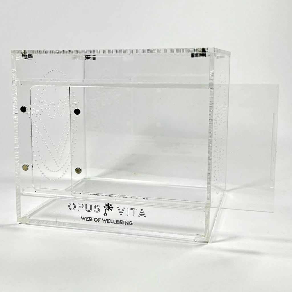 Jumping Spider Enclosure - Domus - 4 in 1 - Premium Arboreal Habitat - Opus Vita