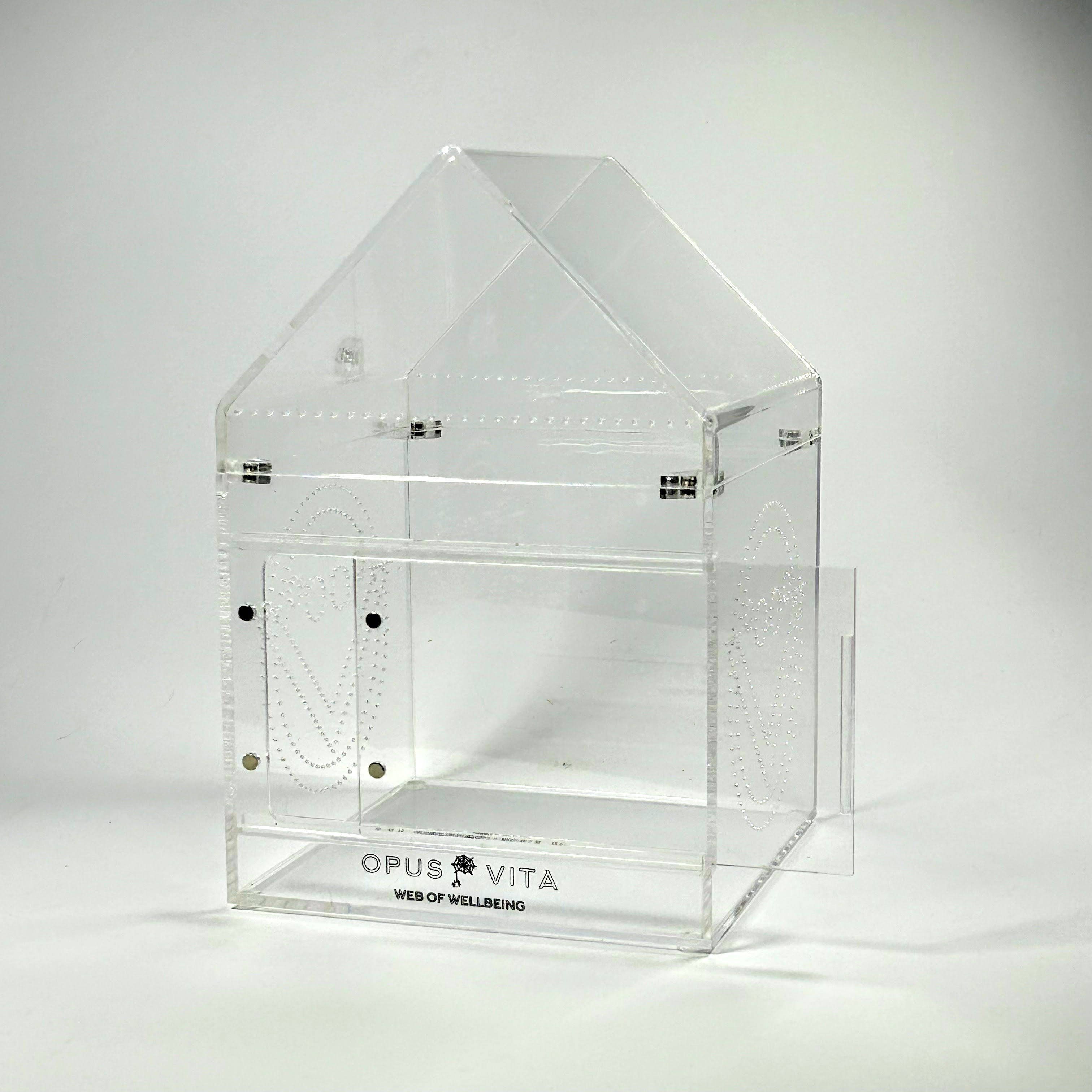 Jumping Spider Enclosure - Domus - 4 in 1 - Premium Arboreal Habitat - Opus Vita