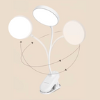 Led Rechargeable Dimmable Flexible Lamp Light for Enclosure - Jumping Spider Setup - Opus Vita