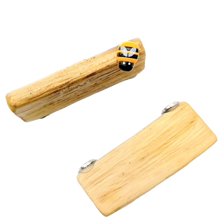 Triple Driftwood Ledge Pack with Mini Decor - for Jumping Spiders - Opus Vita