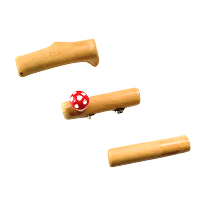 Triple Driftwood Log Set with Mini Decor - Jumping Spider Setup - Opus Vita